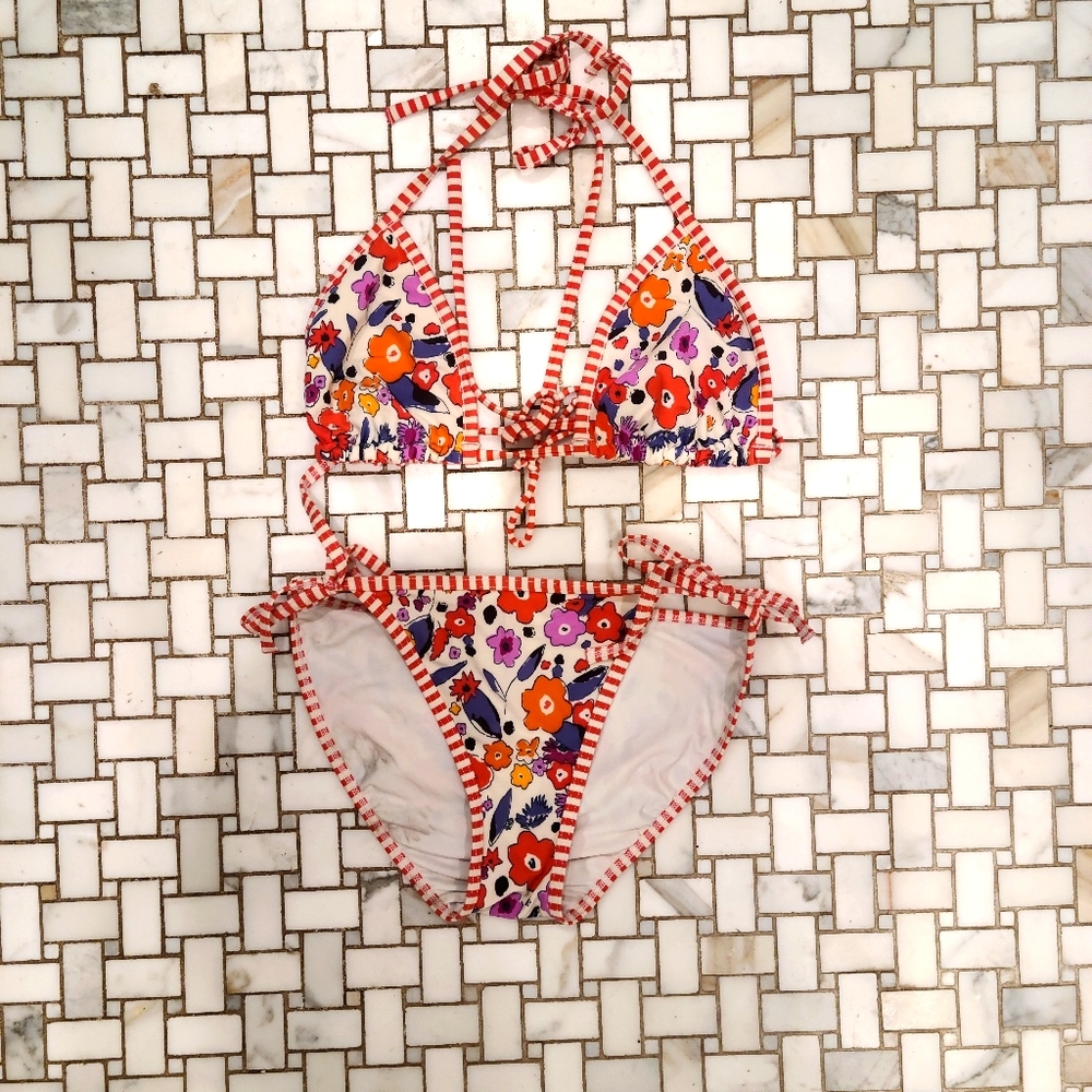 Gap Body bikini with reversible top